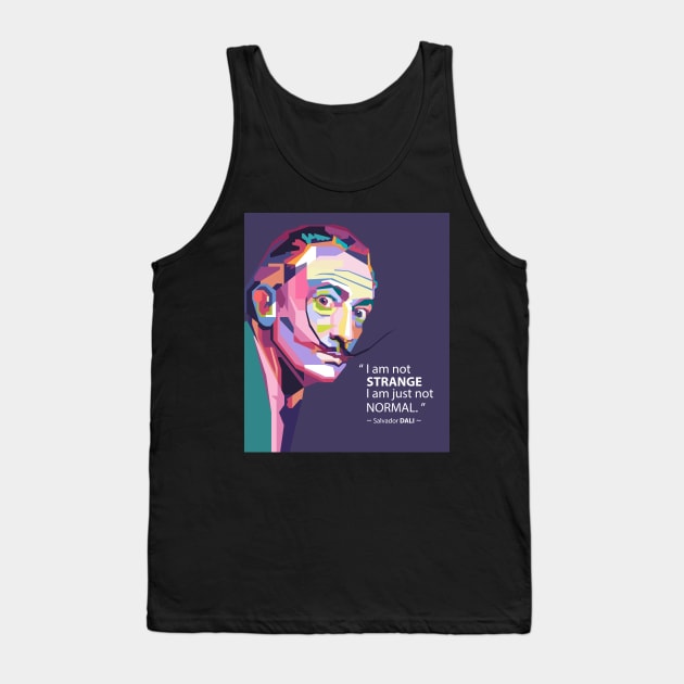 Best quotes from salvador dali in WPAP Tank Top by smd90